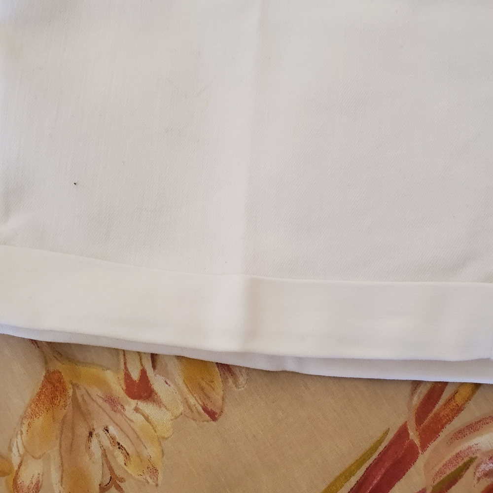 Talbots Flawless Girlfriend White Denim Shorts - Picture 6 of 8